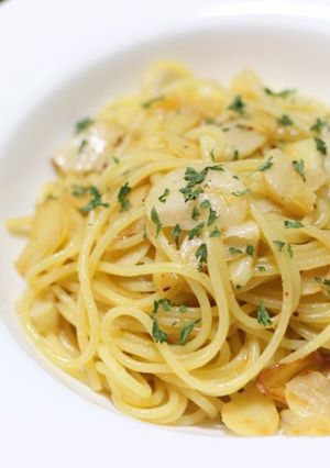 【イタリアが楽しめる】ガーリックパスタ-レシピのメイン写真