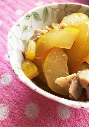 キュウリと鶏肉のアッサリ煮込み-レシピのメイン写真