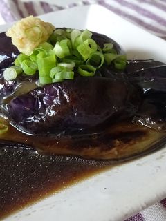 茄子の煮びたし♪揚げなくても美味しい!-レシピのメイン写真