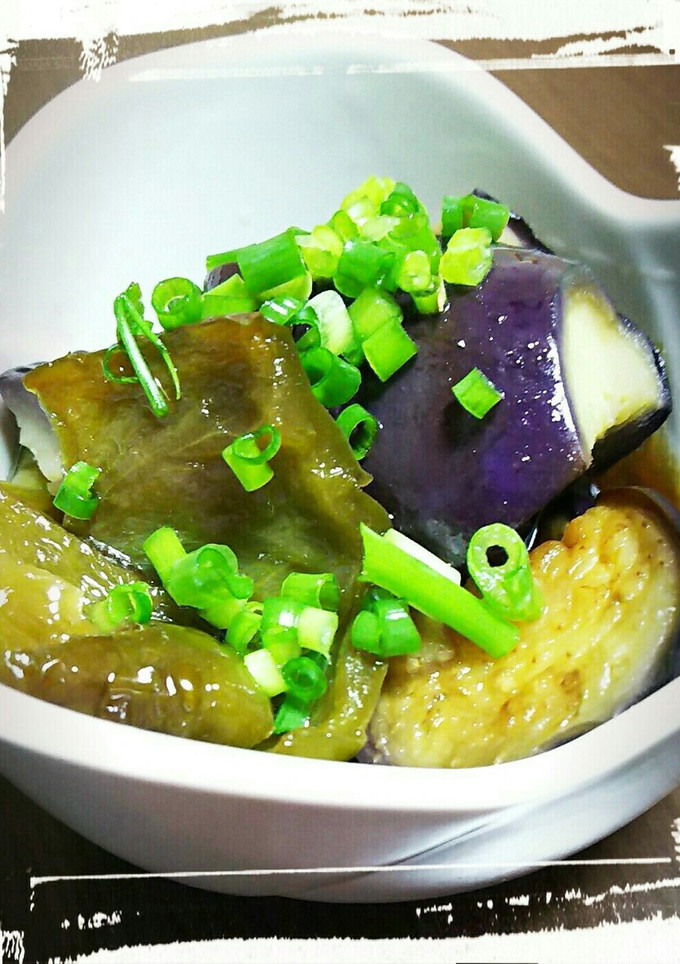 お酢でさっぱり茄子とピーマンの揚げ浸し-レシピのメイン写真