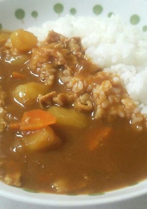 簡単カレーライス-レシピのメイン写真