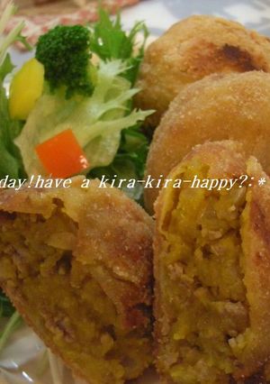 かぼちゃコロッケ-レシピのメイン写真