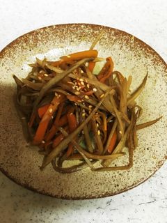 お母さんの味 きんぴらごぼう-レシピのメイン写真