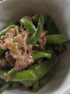 牛肉といんげんの甘辛炒め-レシピのメイン写真