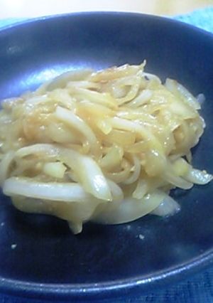 玉ねぎのにんにくバターしょうゆ炒め-レシピのメイン写真
