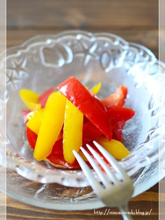パプリカのレモン酢醤油炒め【作り置き】-レシピのメイン写真