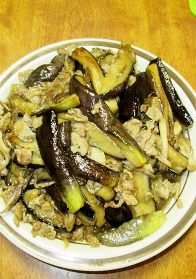 ナスと豚肉のオイスター炒め-レシピのメイン写真