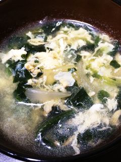 ほうれん草で卵スープ-レシピのメイン写真
