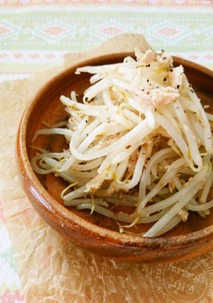 レンジで簡単☆ご飯のお供に・無限もやし。-レシピのメイン写真