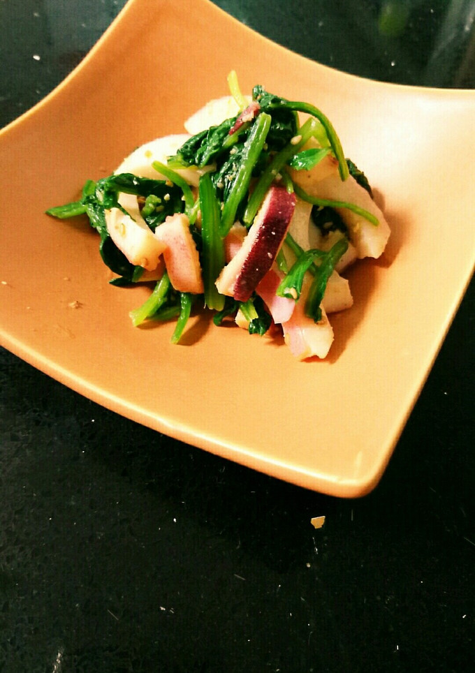 イカとほうれん草の胡麻和え☆-レシピのメイン写真