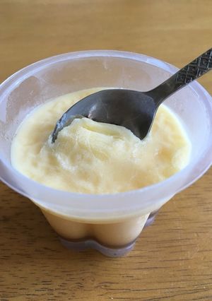 10秒で食べ頃♡冷凍プリンアイス♡-レシピのメイン写真