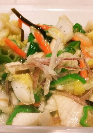 山形のだし簡単カラフルバージョン-レシピのメイン写真