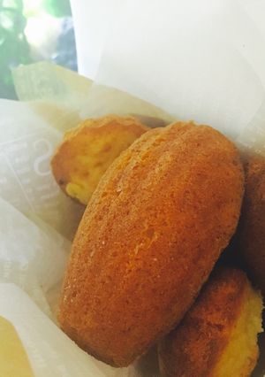 魚焼きグリルで！さくふわっマドレーヌ♡-レシピのメイン写真