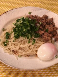 10分で!広島汁なし担々麺-レシピのメイン写真