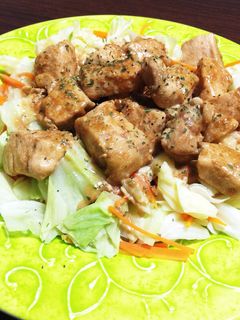 簡単 鶏肉のスタミナマヨ炒め-レシピのメイン写真