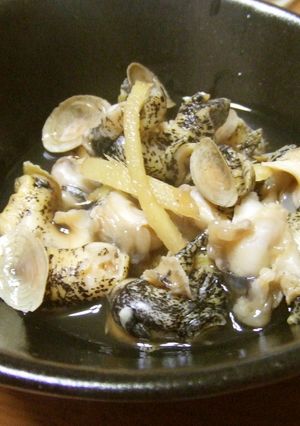 ★簡単おつまみ★つぶの生姜煮-レシピのメイン写真