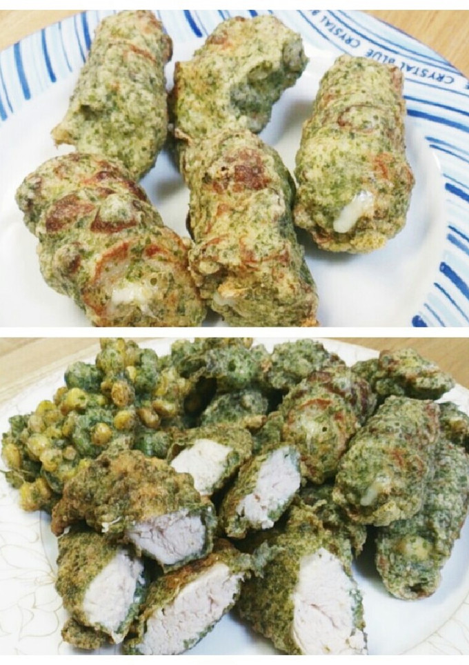 チーズinちくわの磯辺揚げ 他2種-レシピのメイン写真
