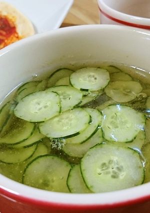スープカップ１個で☆胡瓜の冷製スープ☆-レシピのメイン写真