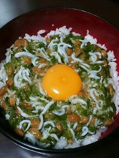 ネバネバ丼!納豆めがぶ-レシピのメイン写真