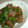 しし唐とこんにゃくのおかか煮