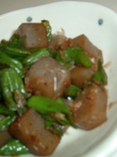 しし唐とこんにゃくのおかか煮-レシピのメイン写真