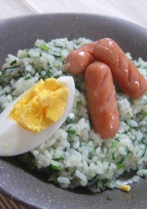 ほうれんそうの炒飯♪-レシピのメイン写真
