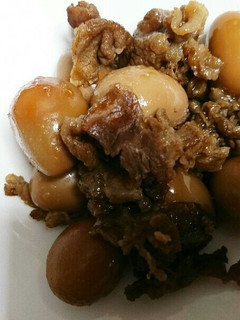 うずらと豚肉の醤油煮-レシピのメイン写真