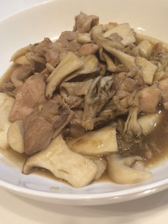 鶏ときのこのポン酢生姜焼き-レシピのメイン写真