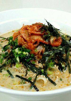 豆乳ごまキムチの冷やしうどん-レシピのメイン写真