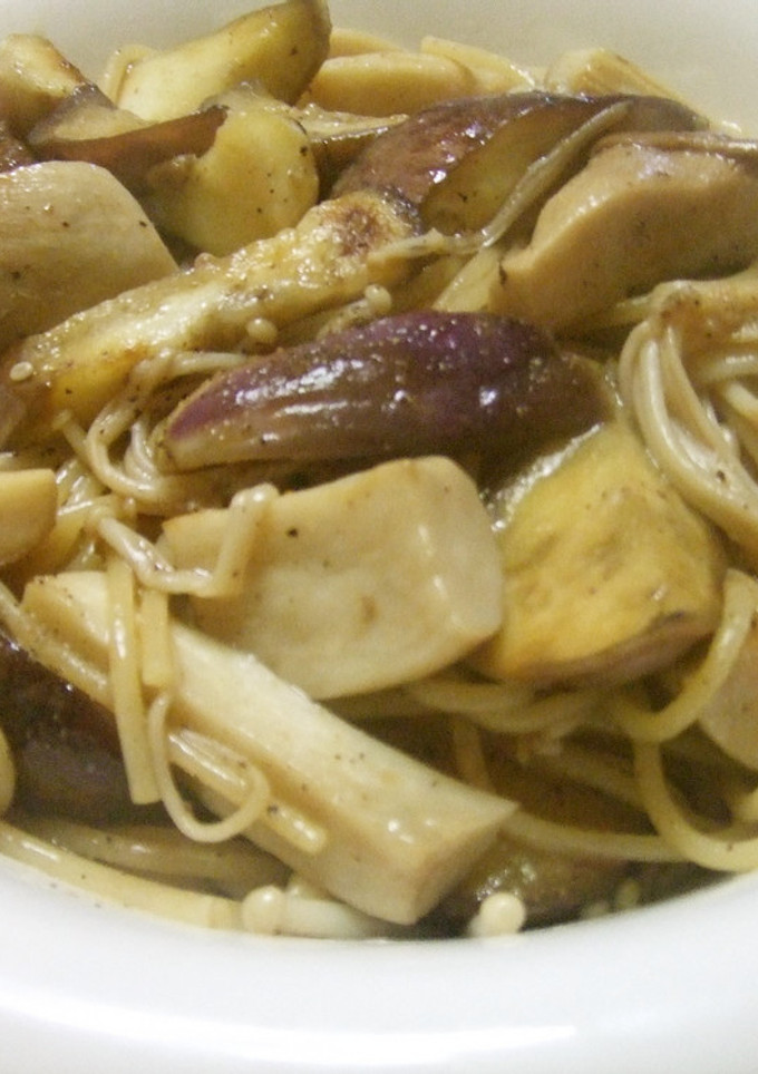 ★あっさり★なすとエリンギの和風パスタ★-レシピのメイン写真