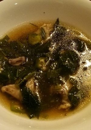 手羽先と葉物のスープ-レシピのメイン写真