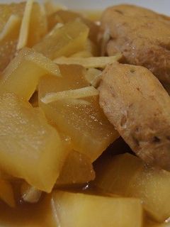 冬瓜とがんもどきの煮物-レシピのメイン写真