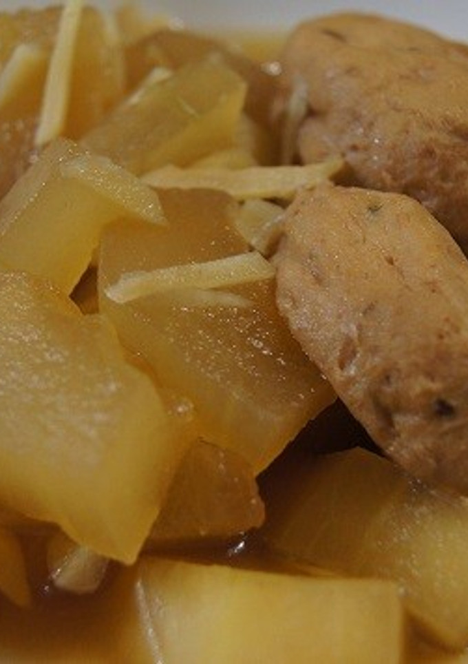 冬瓜とがんもどきの煮物-レシピのメイン写真