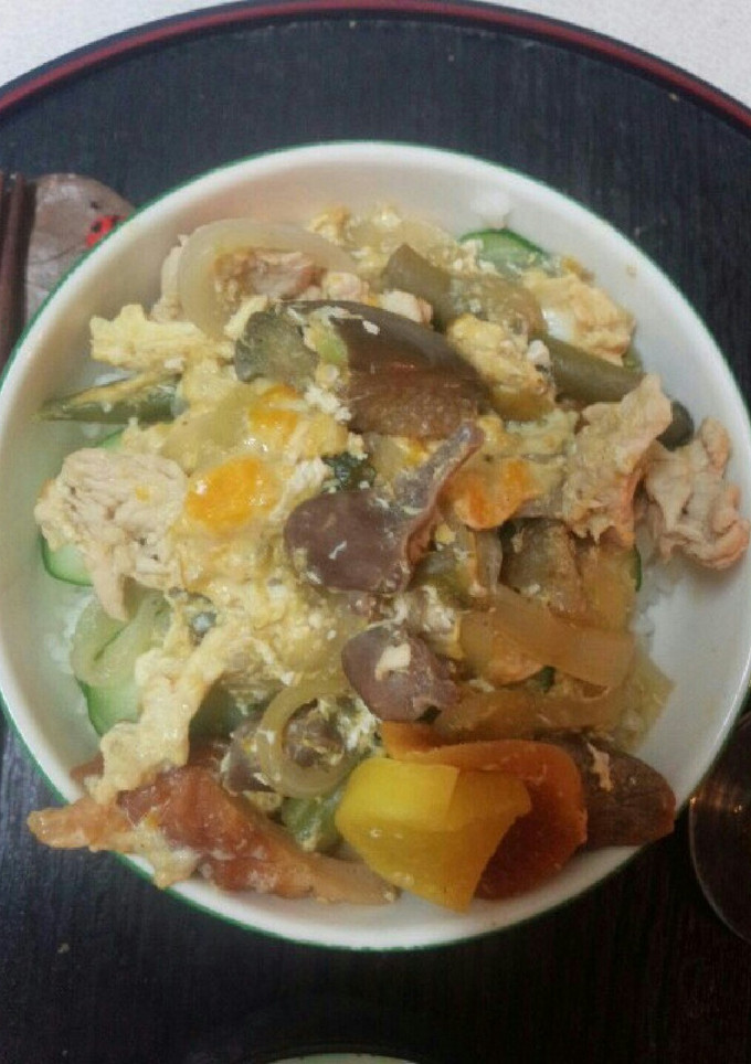 色々親子丼（血管ダイエット食879）-レシピのメイン写真