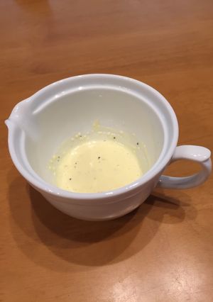 簡単一回分♪シーザーサラダ風ドレッシング-レシピのメイン写真