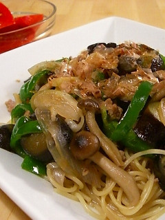 超簡単❤茄子とそぼろの和風パスタ-レシピのメイン写真