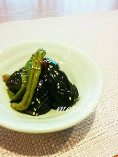 ばあばの味★ナスとしし唐の炒め煮-レシピのメイン写真