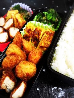 野球部弁当(o^^o)次男編7+母弁-レシピのメイン写真