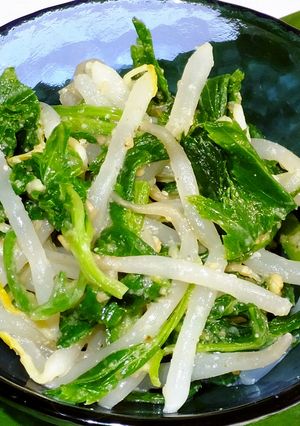 あしたばのごま和え-レシピのメイン写真