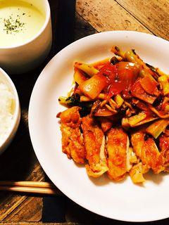 野菜たっぷり鶏肉のトマト煮込み-レシピのメイン写真