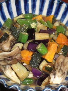 超簡単!夏野菜の揚げ浸し-レシピのメイン写真
