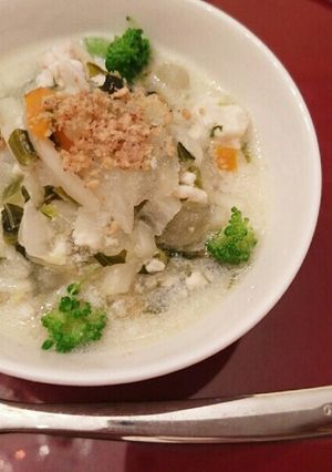 野菜たっぷり豆乳うどん(離乳食)-レシピのメイン写真
