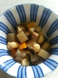 ひじき入り五目豆(基本)-レシピのメイン写真