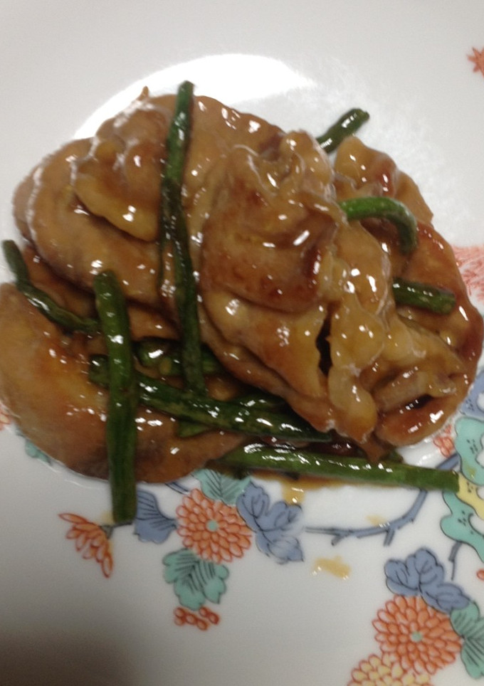 豚肉とささげのマヨネーズ炒め-レシピのメイン写真