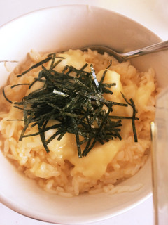 のりチー卵かけご飯-レシピのメイン写真