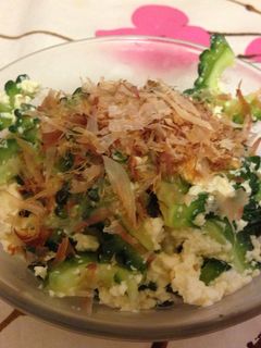 ゴーヤと豆腐のさっぱり白あえ-レシピのメイン写真
