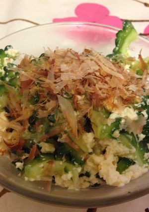 ゴーヤと豆腐のさっぱり白あえ-レシピのメイン写真