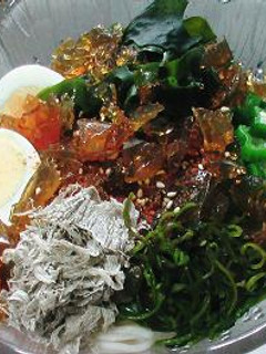 つゆ寒天の冷やしうどん-レシピのメイン写真