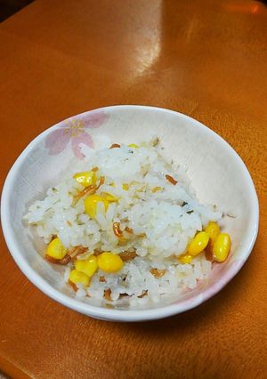 とうもろこしの和風ご飯-レシピのメイン写真