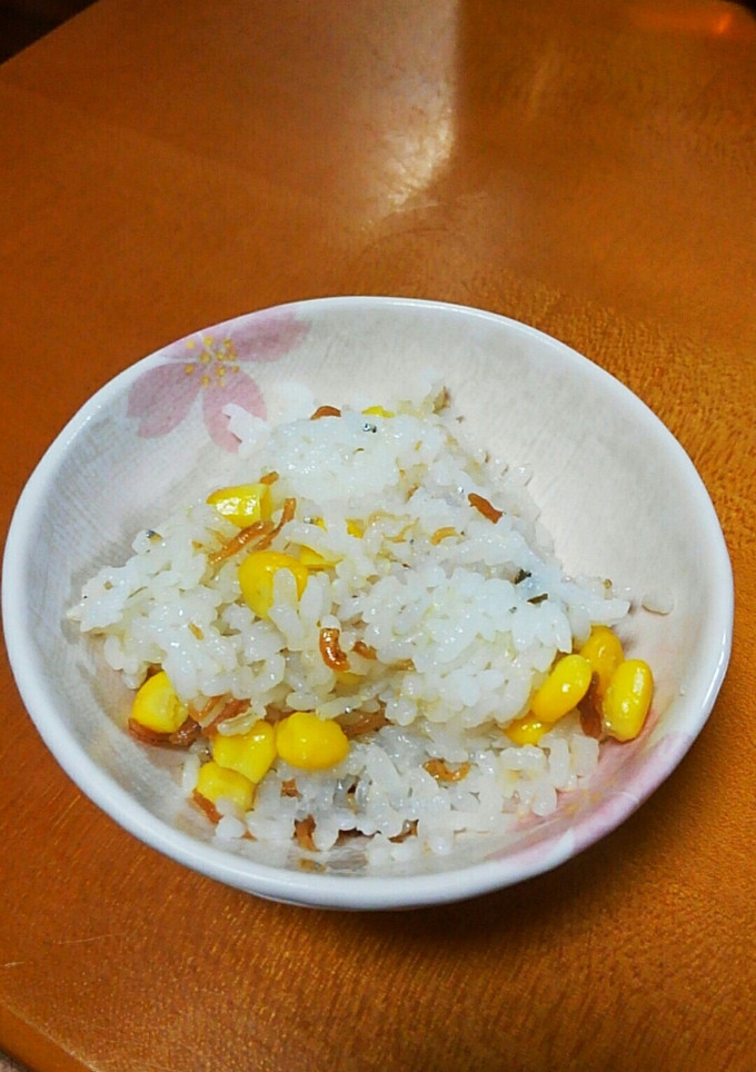 とうもろこしの和風ご飯-レシピのメイン写真